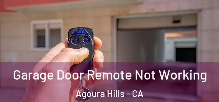  Garage Door Remote Not Working Agoura Hills - CA